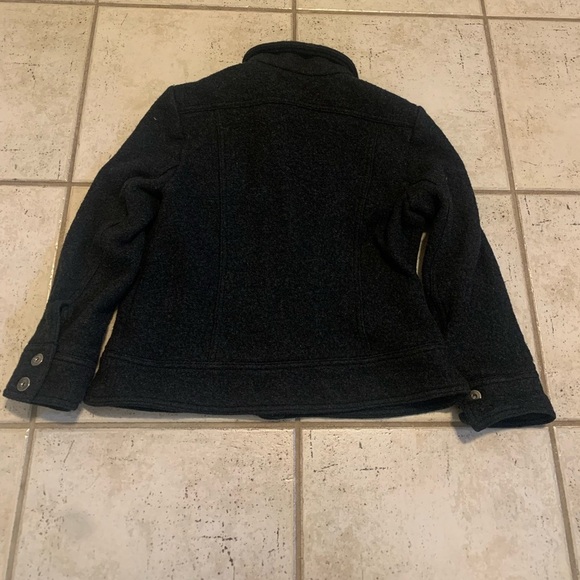 Bianca Nygård Petite Black Wool Blend Jacket, Size 12P - Picture 5 of 7